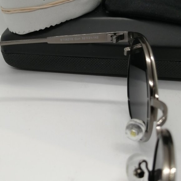 BNWT Stryker Italy Unisex Mirror Polarized Sun Silver Mirror/Gun ST6218 - Picture 6 of 7